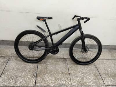 Mat black color bicycle contact 03455903001