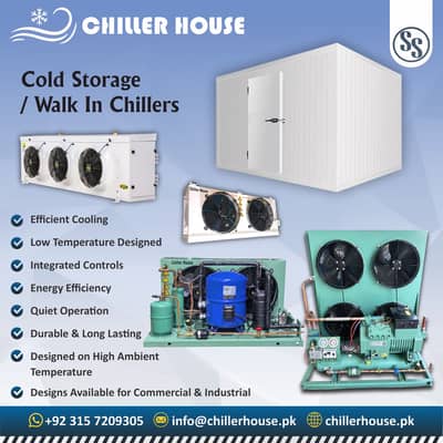 Cold Storage/ Industrial Chillers