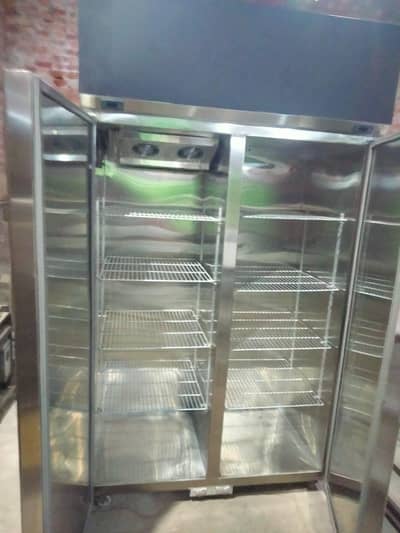 Steel Ss Fridge and Freezer Double Door