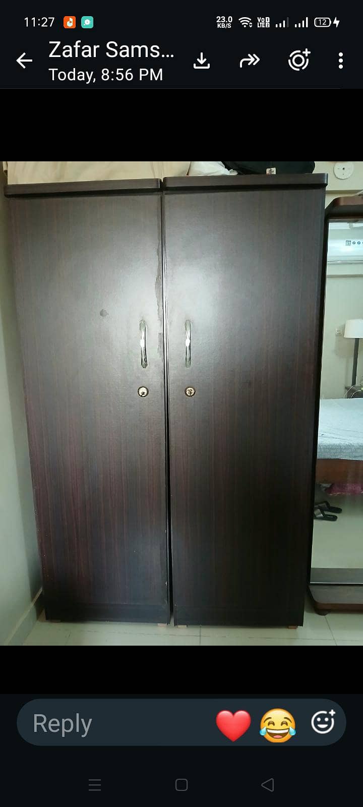 2 door wardrobe 0