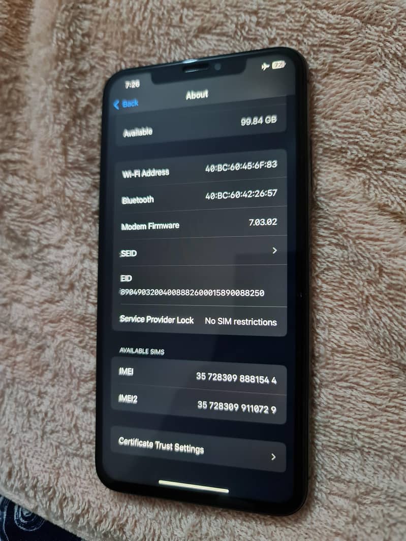 Apple iPhone XS Max 5
