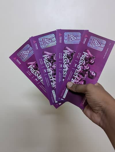 PRISMFEST 2026 Standard Passes at Discounted Price - Karachi