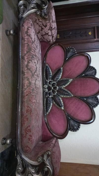 solid wood shahi deewan sofa
