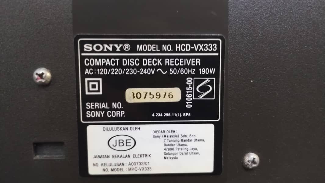 sony vx 333 2
