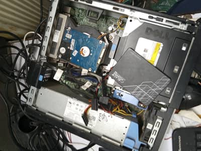 Dell Core i5 3rd Gen Desktop Computer Setup with SSD & Monitor