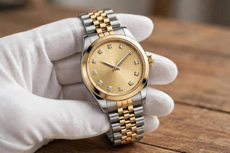 Luxury watches.