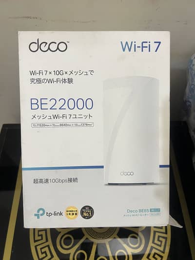 TP link router Deco Outdoor router etc