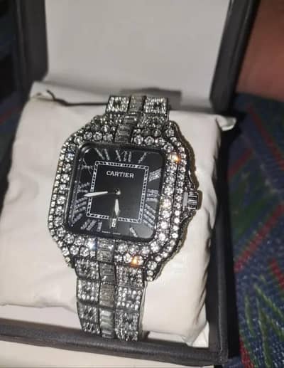 Cartier stone watch