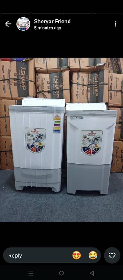 Washing machine Spinner For sale Cloth cleaning Machine2 in 1  washing