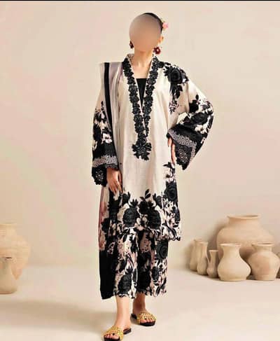 silk 3 piece suit , delivery free