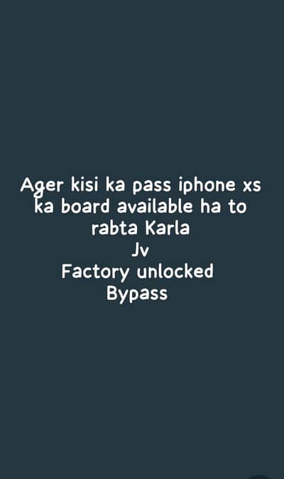 Apple iPhone XS board