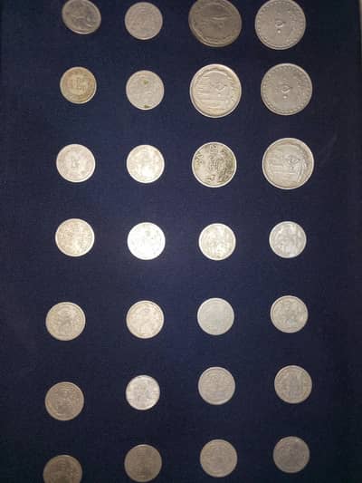 31 old coin -Pakistan intiques coin 1948-1951+saudia 25 riyal +iran 50