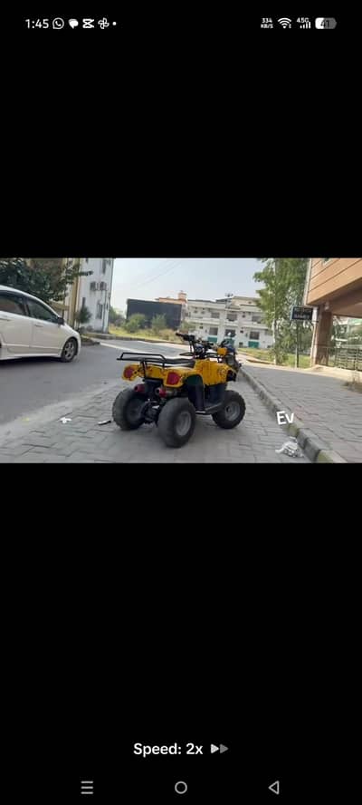 condition ok ATV quart bike