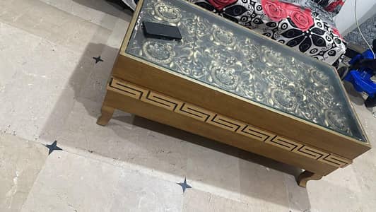 7 sitter sofa set and table