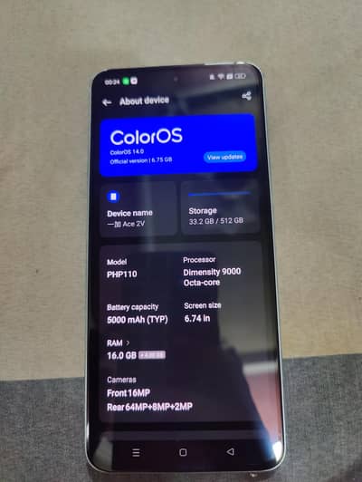 One Plus Ace 2V