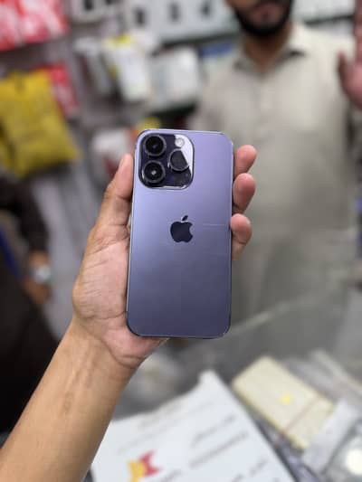 iPhone 14 Pro 128GB – BH88% | Factory Unlocked | LLA Model|Deep Purple