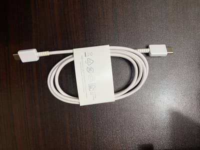 Samsung Original Box Pulled Type C to C Fast Charging Cable