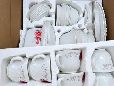 marble dinner set 42 piece crolly NZ new not use