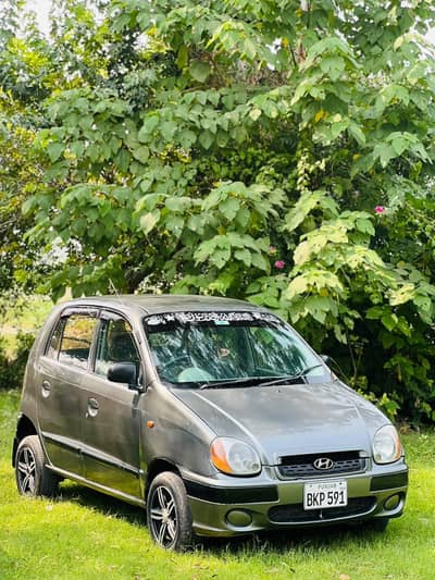 Hyundai Santro 2004 ally rime tyir brand new Rome saf sotra