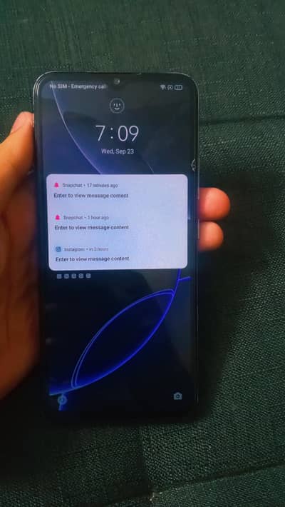 Realme C15 4/64 with box 10/9 condition dual sim PTA Approved