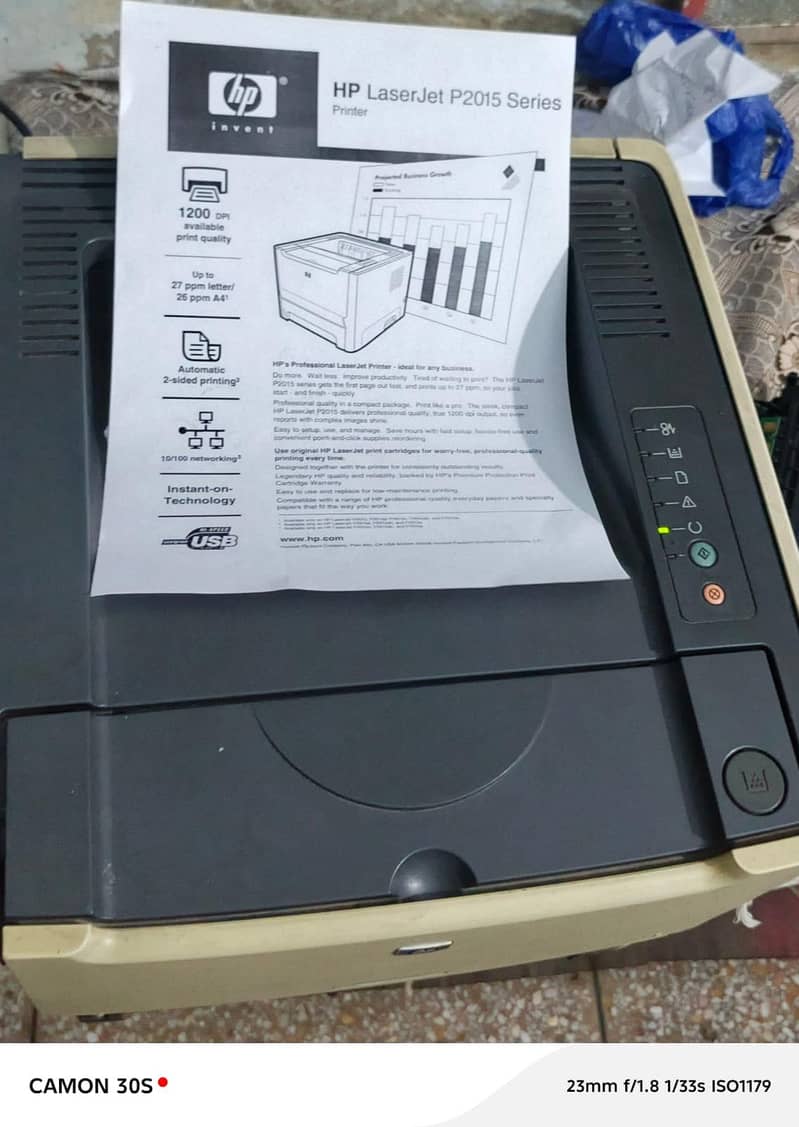 HP laser Jet printer 2015 model 0