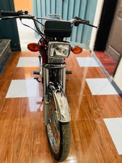 Honda cg 125 2024 model Rawalpindi number total genuine first owner