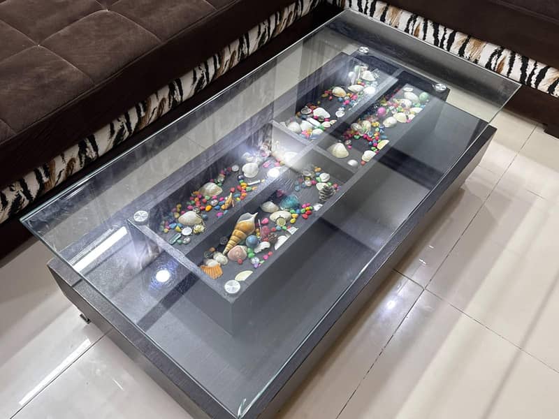 L shape sofa set 5