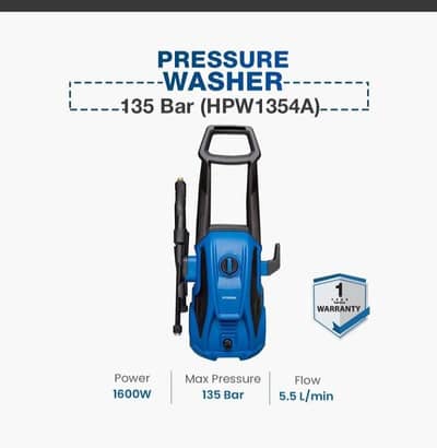 hyundai pressure washer 135bar 1600wat wholesale price