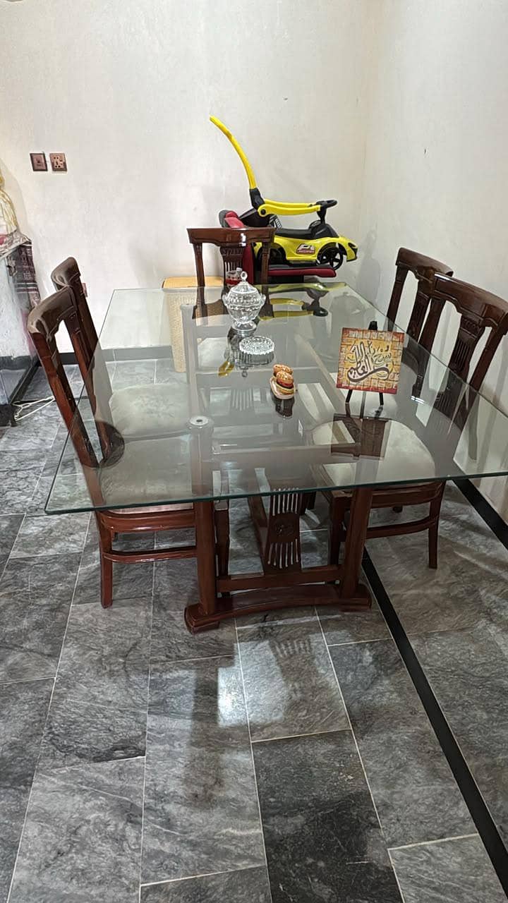 solid wood dining table 1