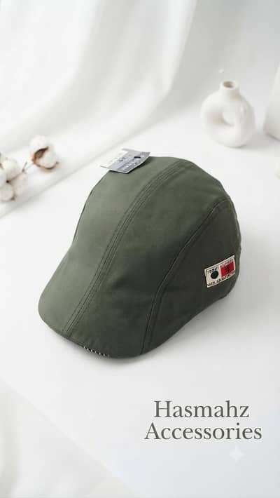 Flat Golf Berret Caps and Hats