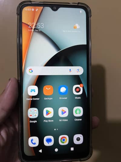 Redmi A3 mobile for sale set aur box hai