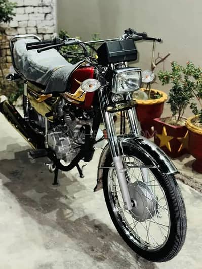 Honda CG 125 Gold Edition| Model 2026 | 50 KM Use | Only Call For Bike