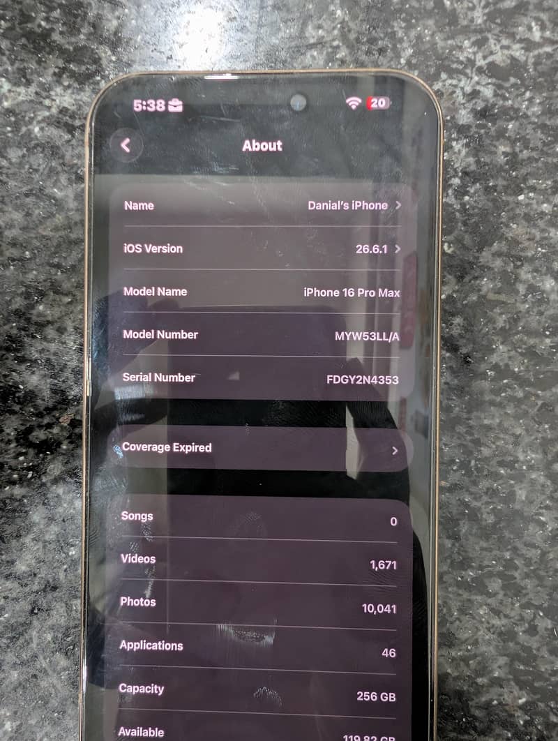Apple iPhone 16 Pro Max 15