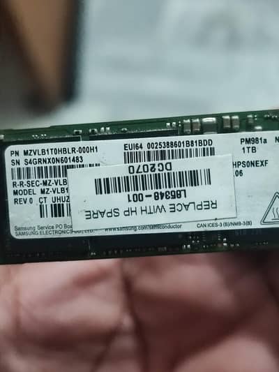 samsung gen 3 nvme 1tb