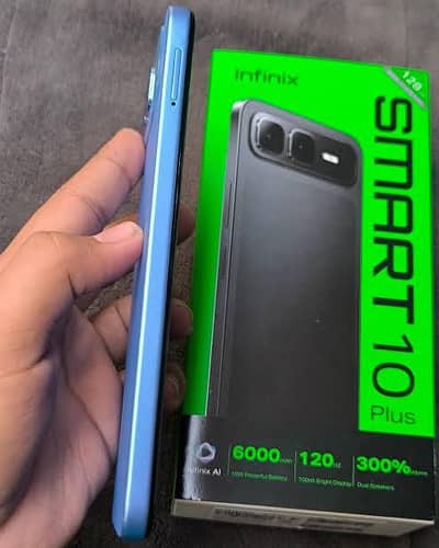 Infinix smart 10 plus new model bikal ok warranty ma hai 03206879212