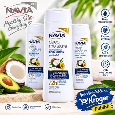 NIVEA Body Lotion – Deep Moisture & Hydration for Soft, Smooth Skin
