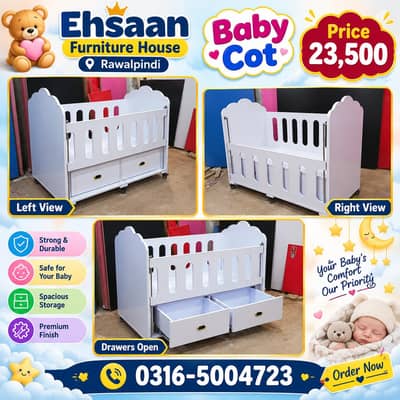 New luxury baby cot / Crib / 0316,5004723