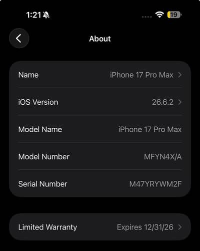 Apple iPhone 17 Pro Max