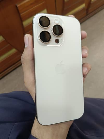 Apple iPhone 16 Pro jv desert 128gb 100health 52cycle