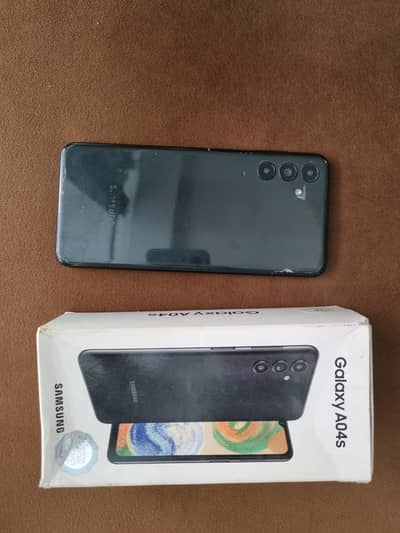 Samsung Mobile A04s 4-128gb urgent sale in good price
