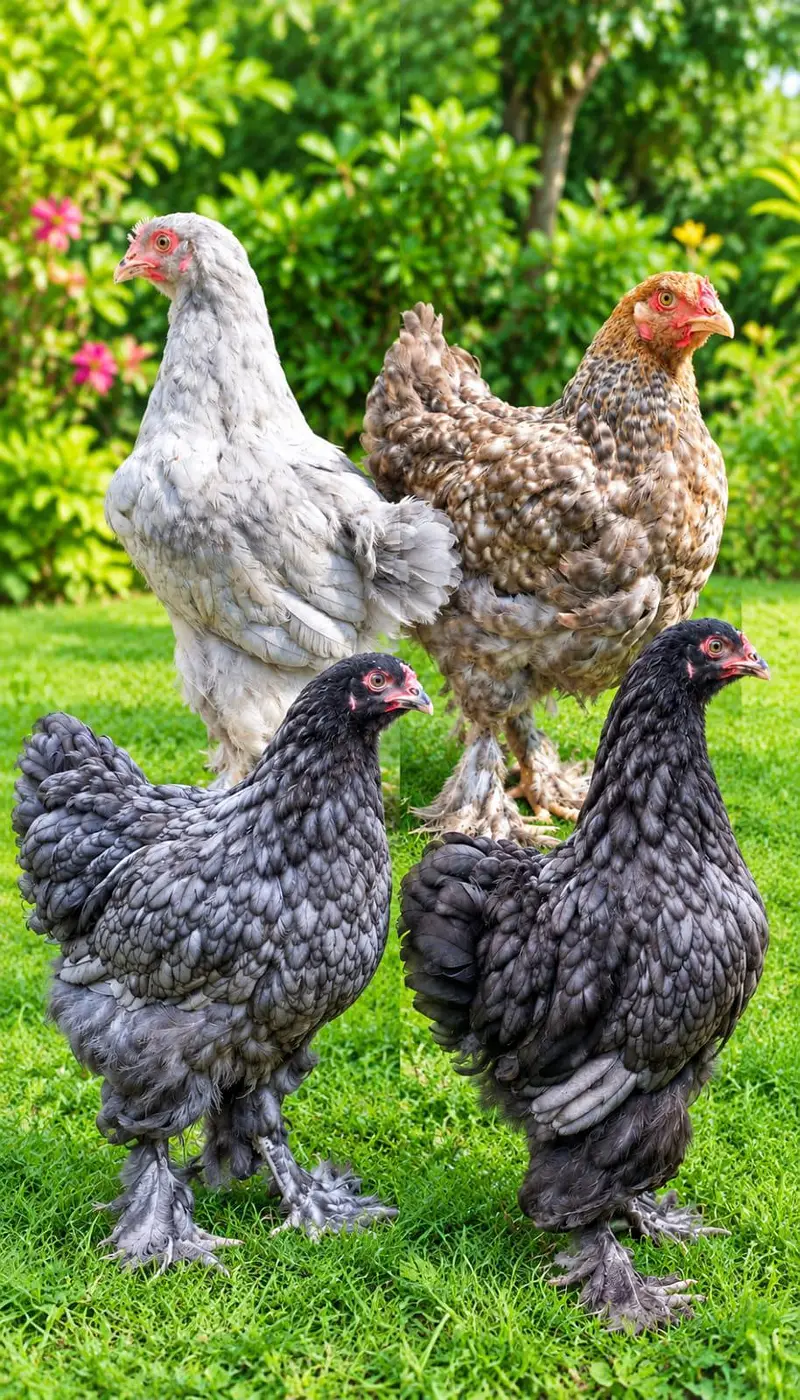 Brahma big size breeders and Phaty and chicks for Sela — photo 2