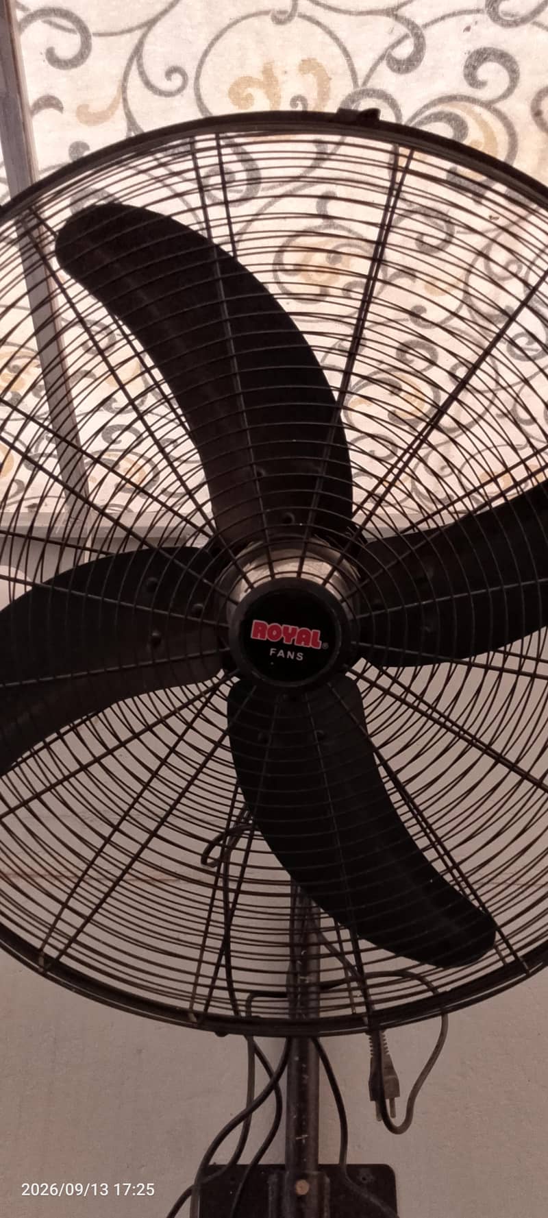 Royal bracket fan. 2
