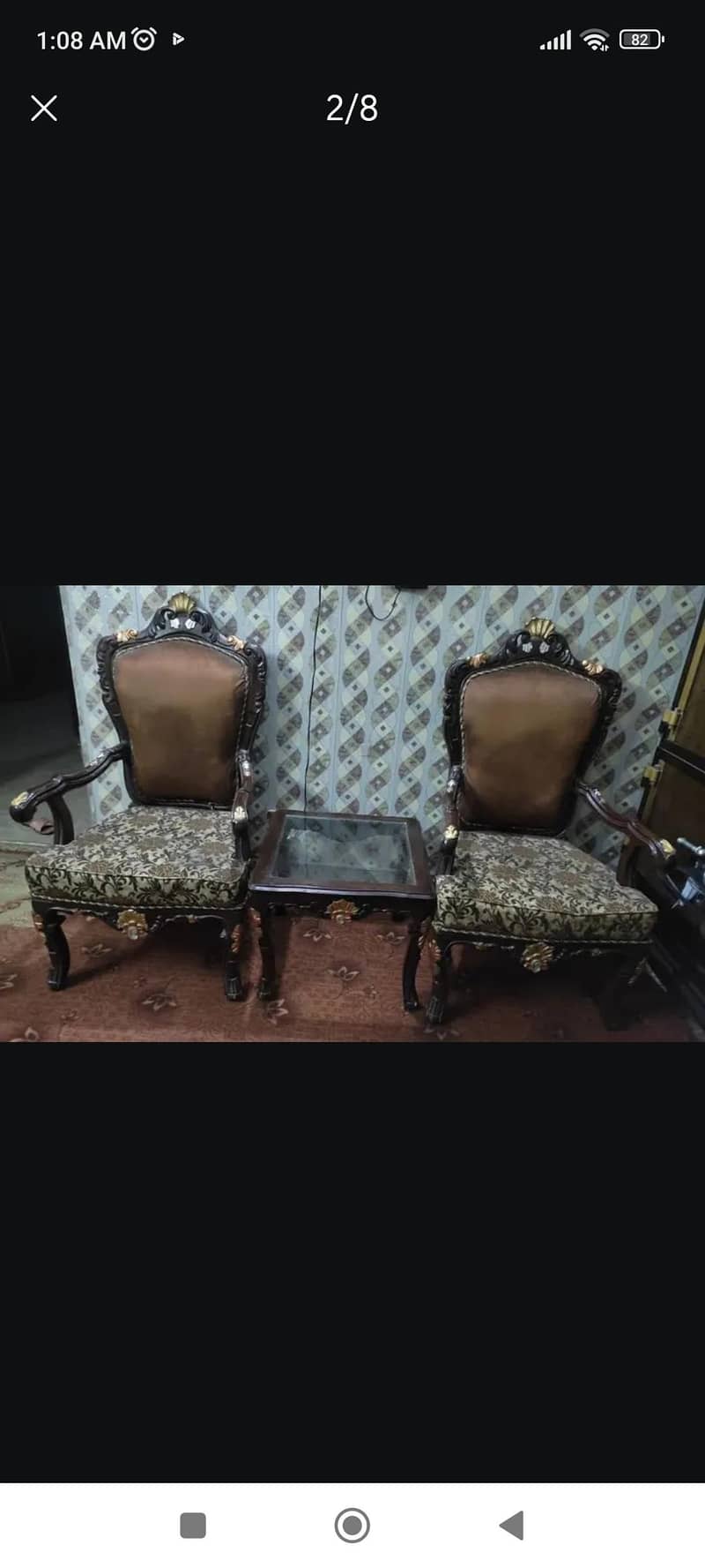 chinioti chairs set with table 4