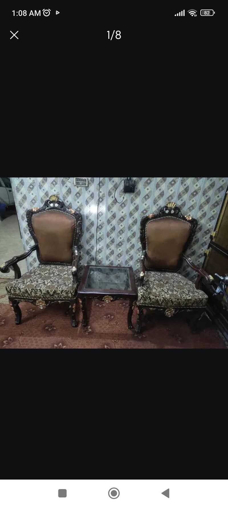 chinioti chairs set with table 5