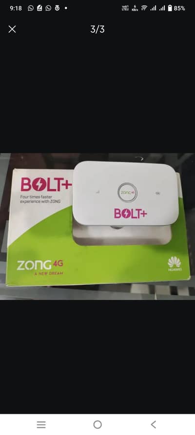 4G Bolt + with Box
