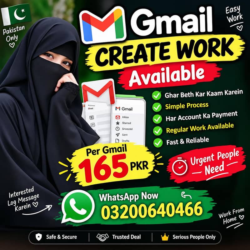 Email Creation Work – Home Based 0