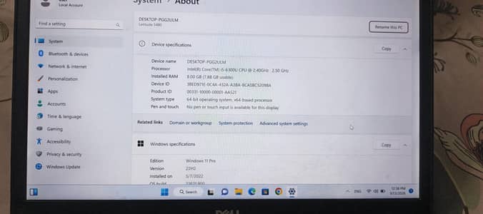 Dell latitude 5480