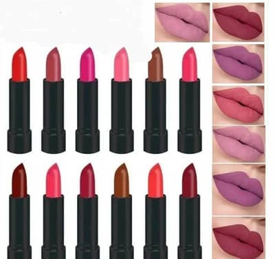 matte lipstick 6 shades long lasting