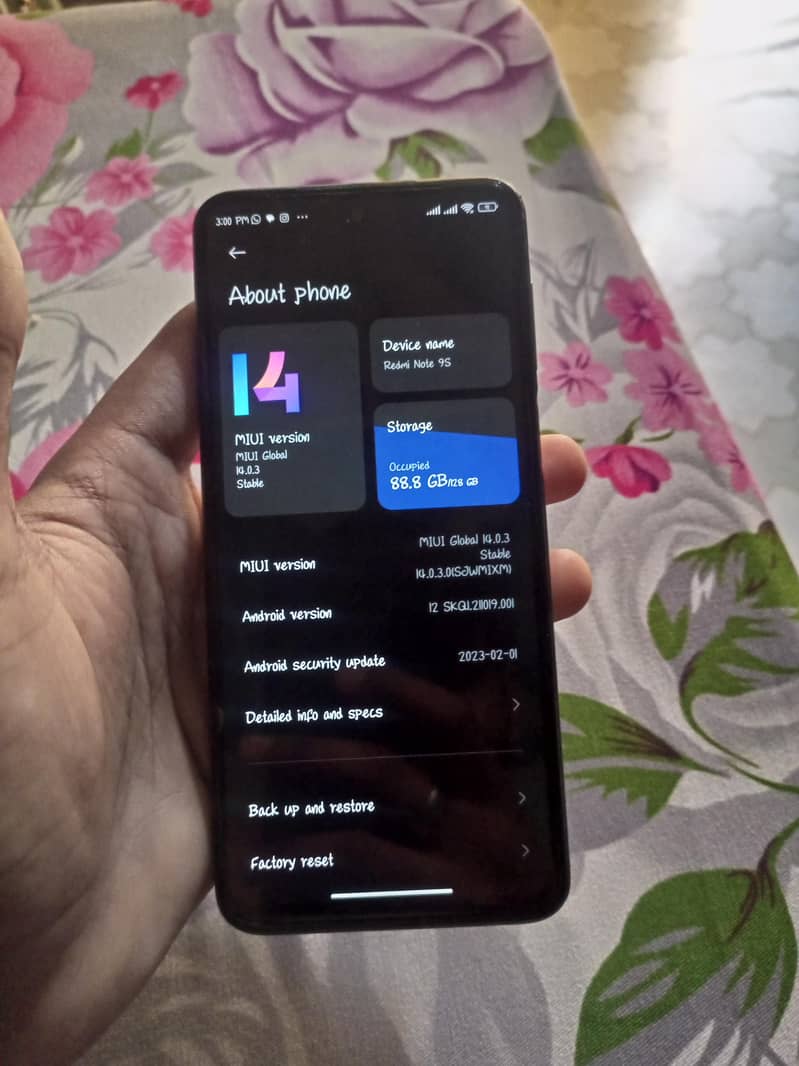 Xiaomi Redmi Note 9S 5