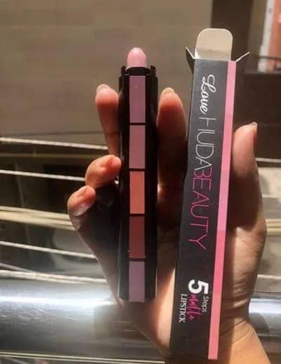 matte lipstick stick 5 in 1 long lasting red nude